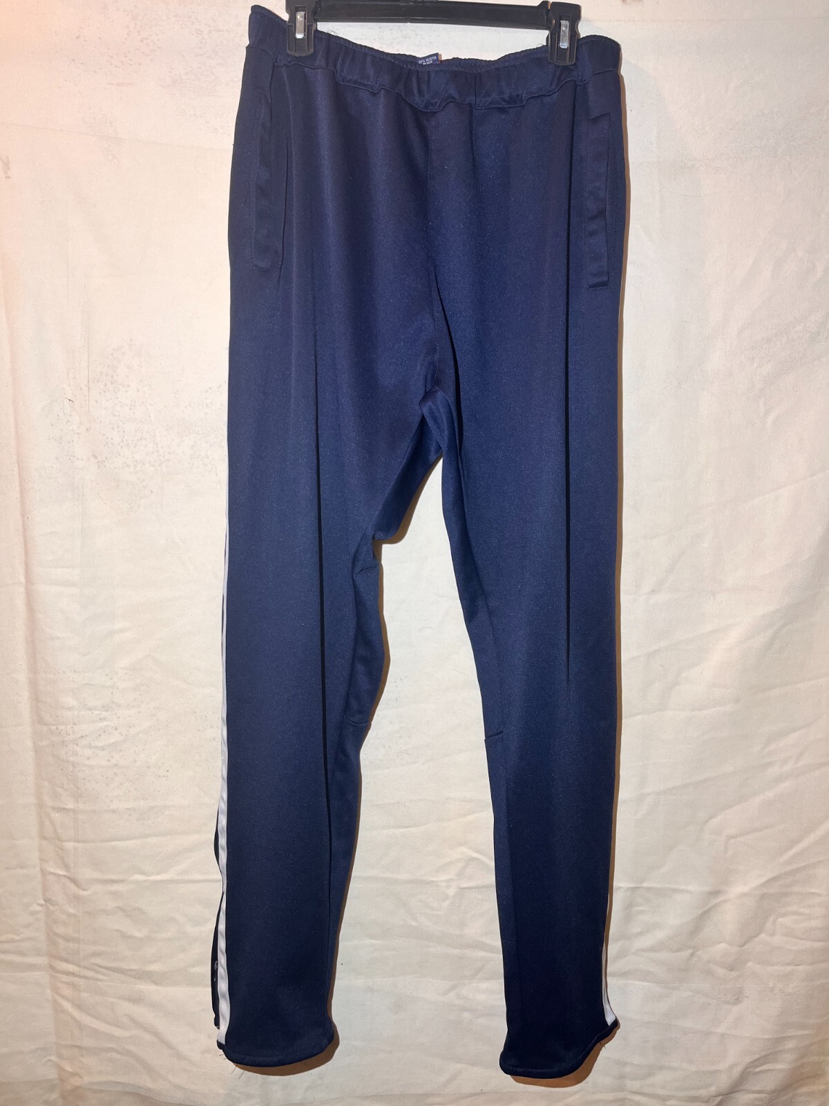 Pjmark Men's SZ 2XL Track Pant Navy White Stripe Q86 | eBay