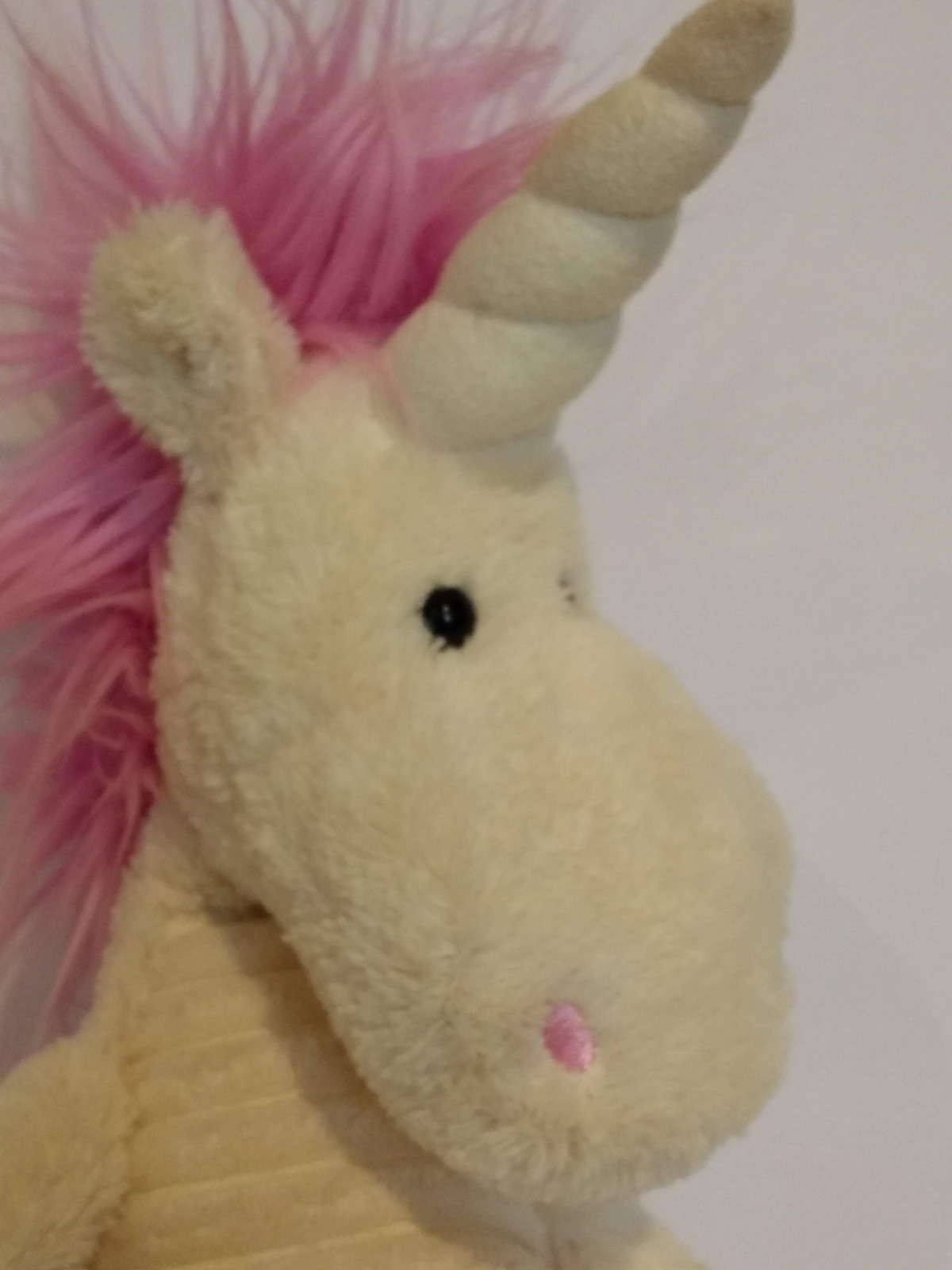 Jellycat Unicorn Snagglebaggle Ursula 15'' Soft Plush Stuffed Toy Pink Mane