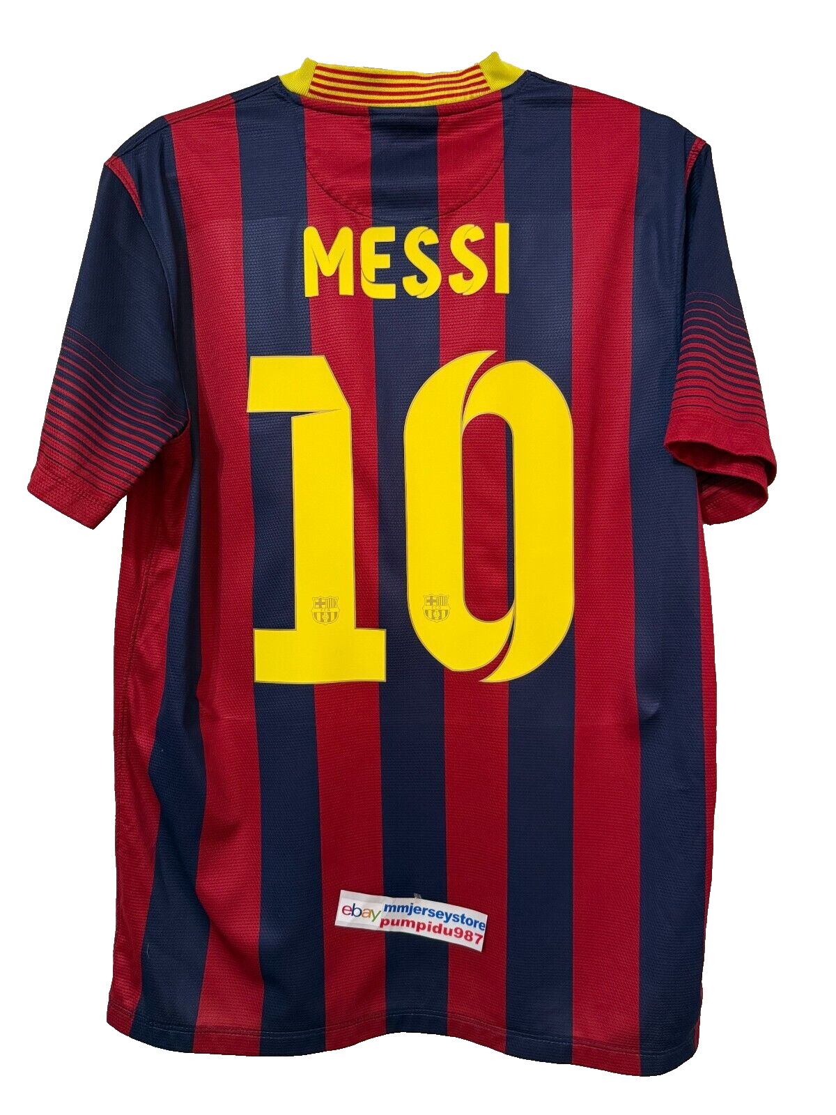 【新品タグ付き】FC Barcelona Messi 10 Mサイズシャツ MEN'S FC BARCELONA 2012/2013 LEO MESSI #10 FOOTBALL SOCCER