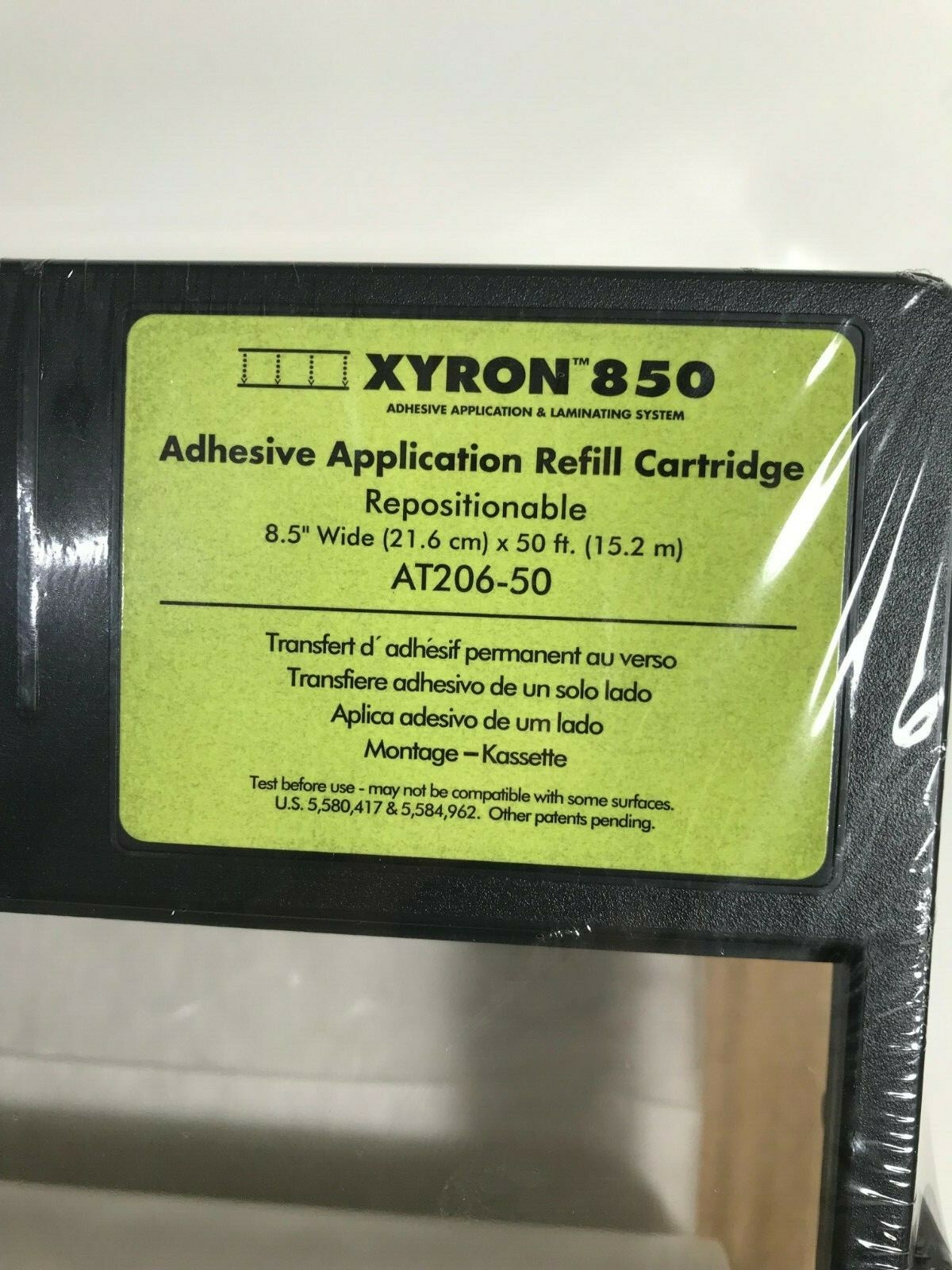 Xyron 850 Adhesive Application Refill Cartridge AT206-50 8.5