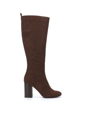 

KENNETH COLE Женские коричневые эластичные ботинки Corey с круглым носком на блочном каблуке, Коричневый, RLF0030E4