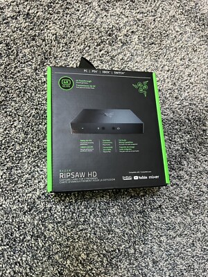 Razer Ripsaw HD Game Streaming Capture Card 4K Pass through NEW Sealed Box