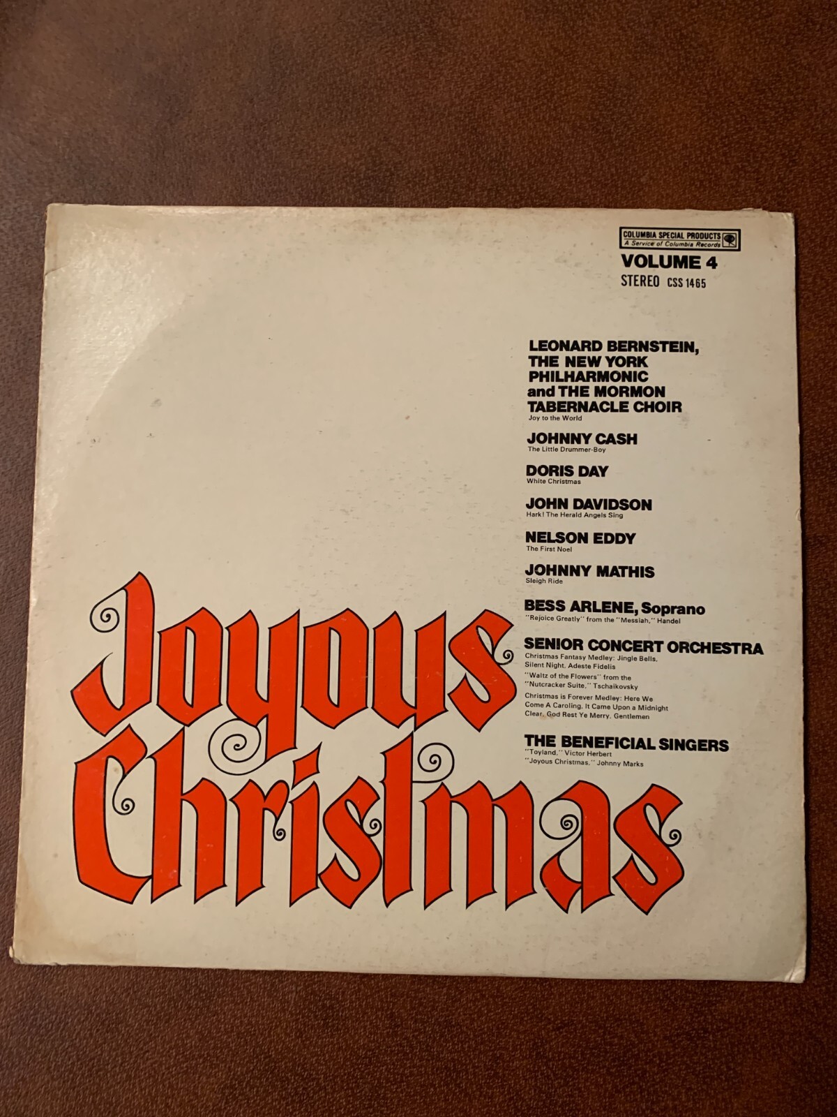【中古】 Overjoyed This Xmas TheBoysChoirofHarlem Joyous Christmas, Vol. 4- Johnny Cash, Leonard Berns CSS