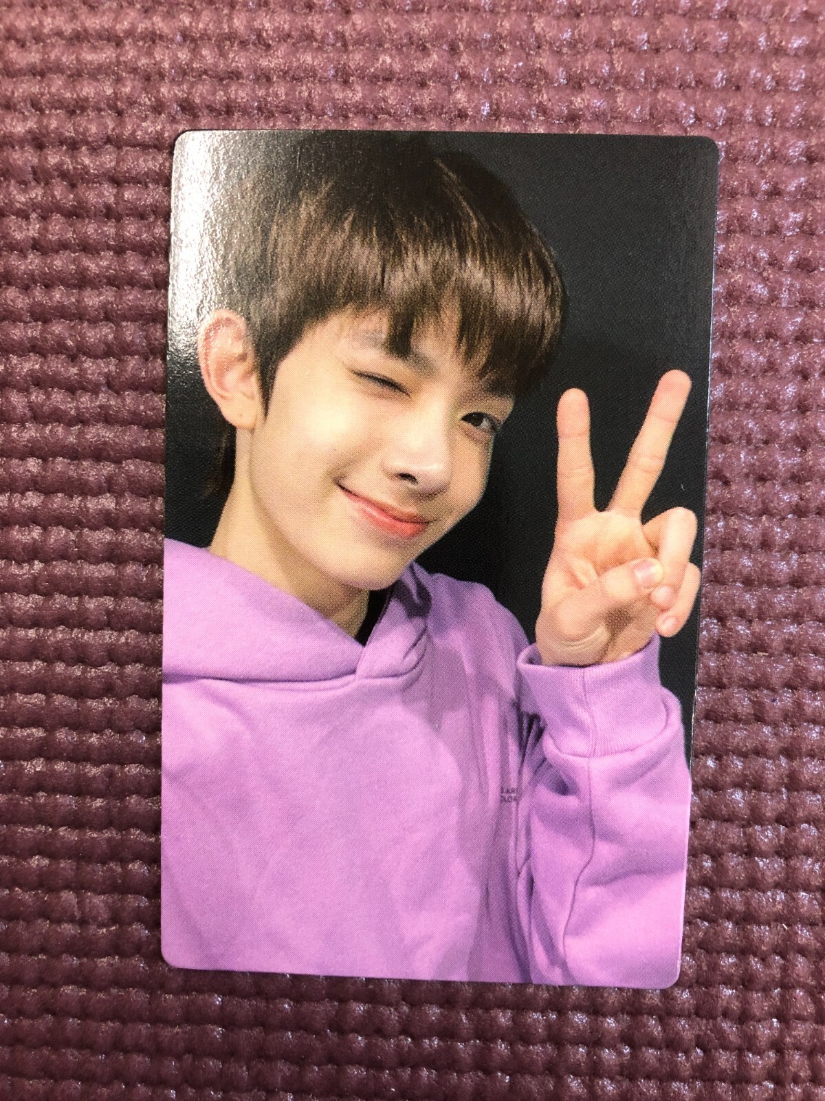 ENHYPEN HEESEUNG うちわ フォトカードセット ENHYPEN HEESEUNG Official Photo card Border : Carnival