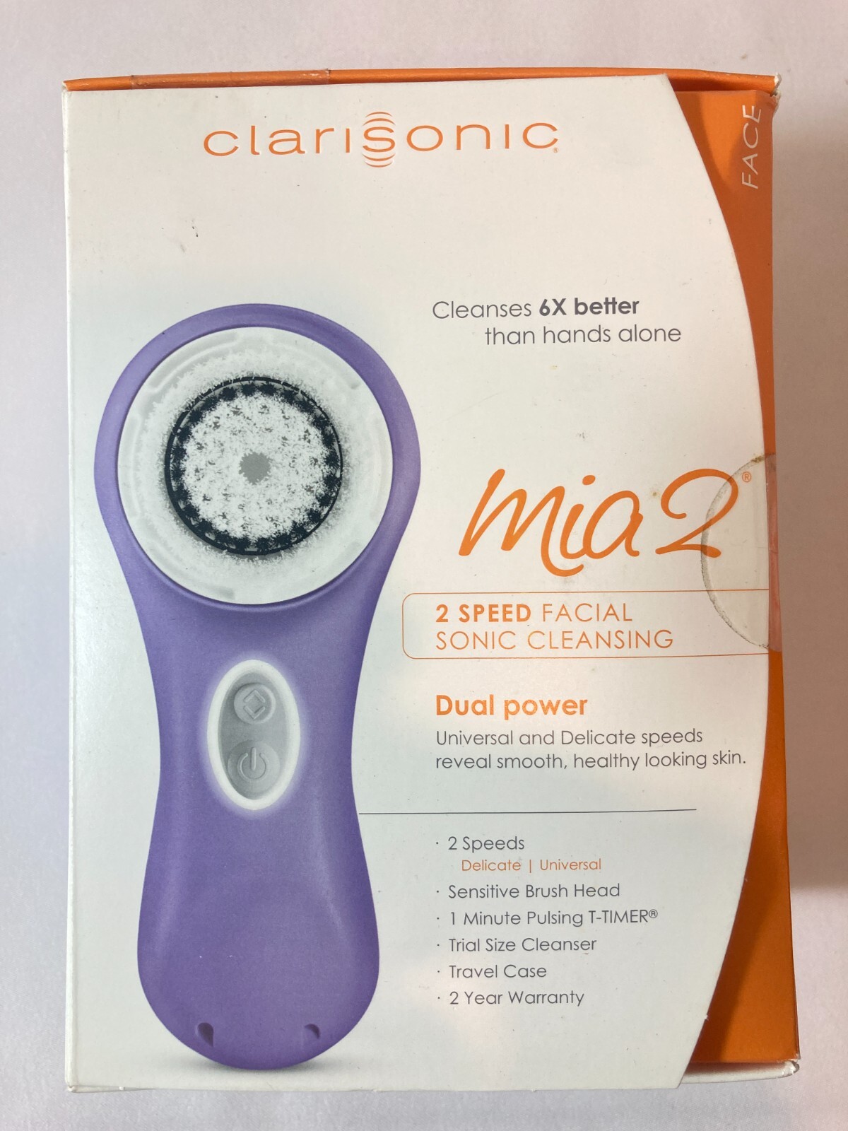 Clarisonic クラリソニック・Mia 2 モデルタイプ Amazon.com: Clarisonic Mia 2 Sonic Facial Cleansing Brush