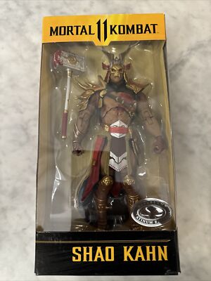 Mortal Kombat 11 2 SHAO KAHN 7  Bloody  Platinum Edition  McFarlane Toys MIB