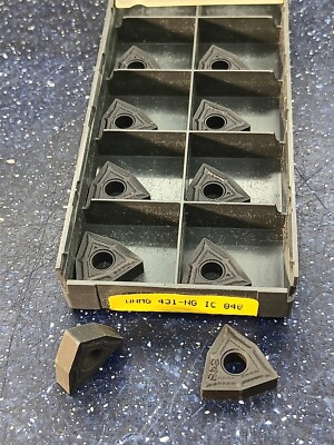 NEW 10pcs ISCAR WNMG431 WNMG080404 NG IC 848 Carbide Indexable Turning Inserts