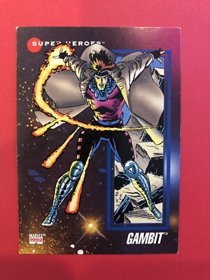 MARVEL 1992 SUPER HEROES GAMBIT #4