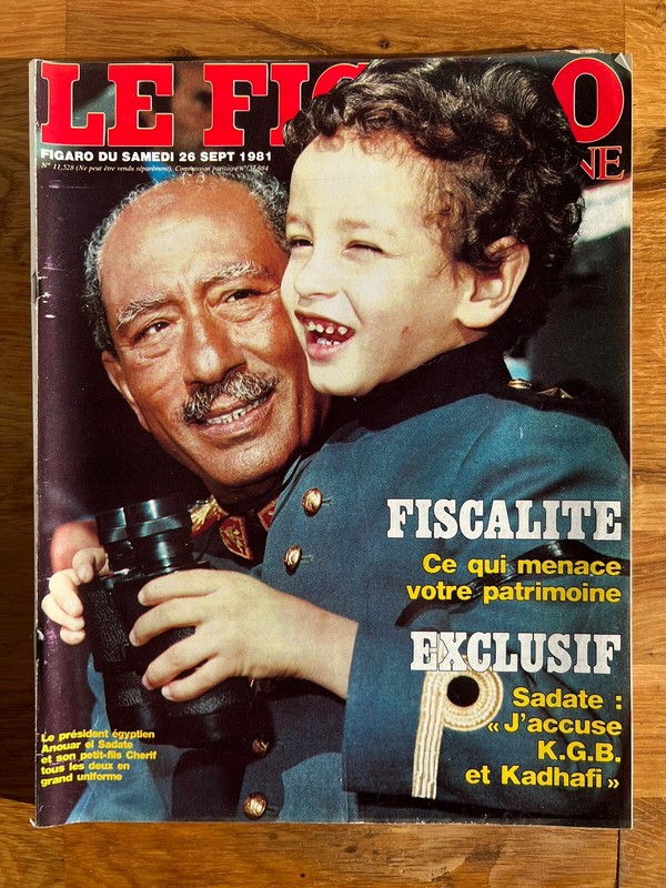 Figaro Magazine Septembre 1981 - ÃGypte El Sadate  Violences Lyon Fiscalite Pub
