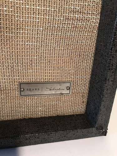 Sears Silvertone Model No. 1481 Rare Tubed Guitar Amplifier Amp Works Tested
