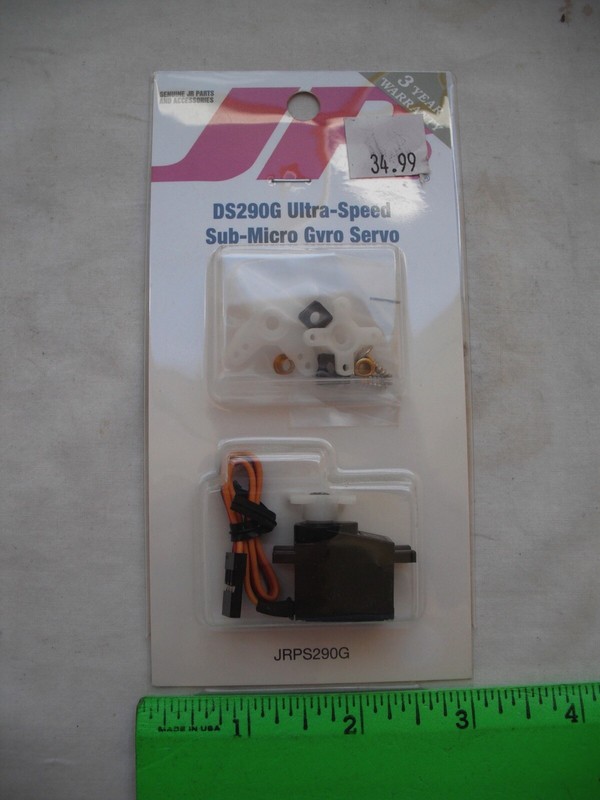 JR JRPS290G DS290G Ultra-Speed Sub-Micro Gyro Servo, Horizon Hobby, RC R/C Plane