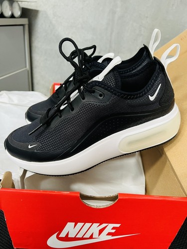 New Women s Size 7 Nike Air Max Dia Running Shoes Black White AQ4312 001