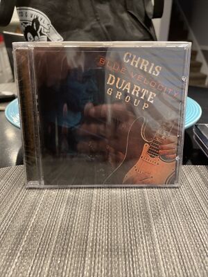 Blue Velocity NEW SEALED CD! Chris Duarte GREAT PRICE!