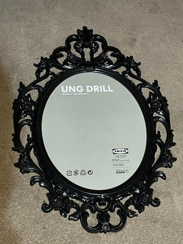 ウェルカムミラー IKEA　UNG DRILL IKEA UNG DRILL ガラス フレーム ウェルカムボード - メルカリ