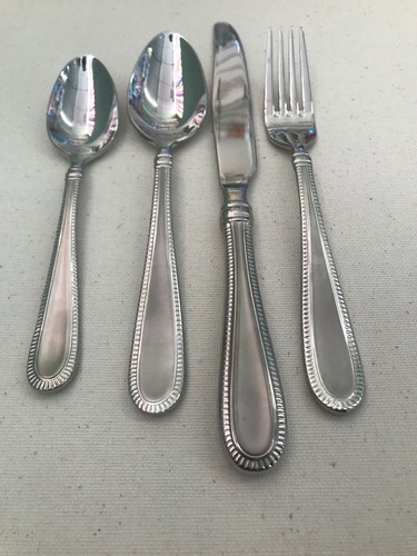 Oneida Stainless INTERLUDE 4pc Place Setting INDONESIA (fork missing)