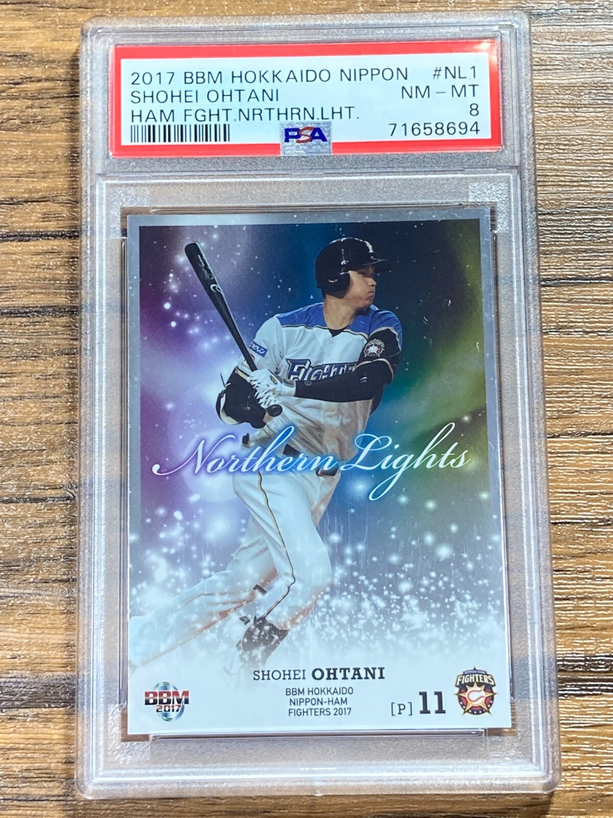 Shohei Ohtani Card 2017 BBM Japan PSA 8 #NL 1 LA Angels | eBay