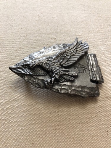 American Eagle Arrowhead Belt Buckle Siskiyou Buckle Co. 1988 Made In USA