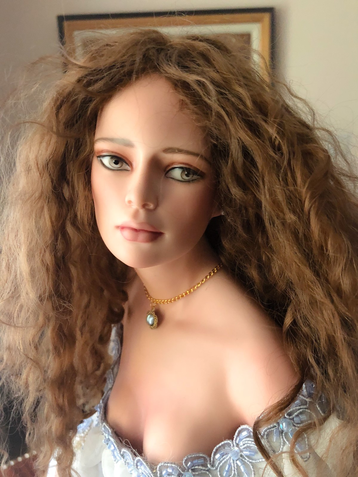 Tom Francirek & Andre Oliveira Porcelain Artist Doll OOAK Tess