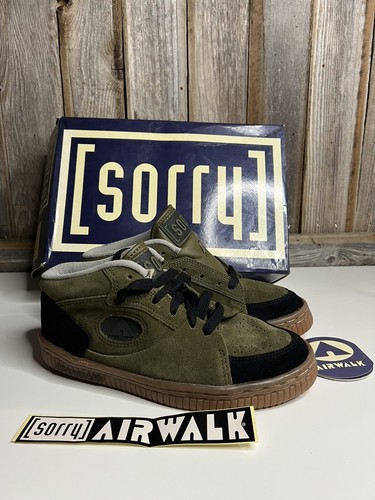 90s~ Airwalk old sneaker エアウォーク Vintage 90s Airwalk GALAXIE Skate Sneakers Shoes Flux TAN