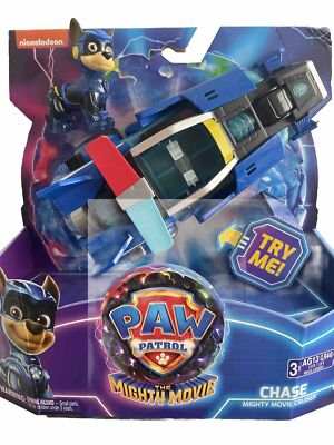 PAW PATROL - THE MIGHTY MOVIE - CHASE AND MIGHTY MOVIE CRUISER - NEW