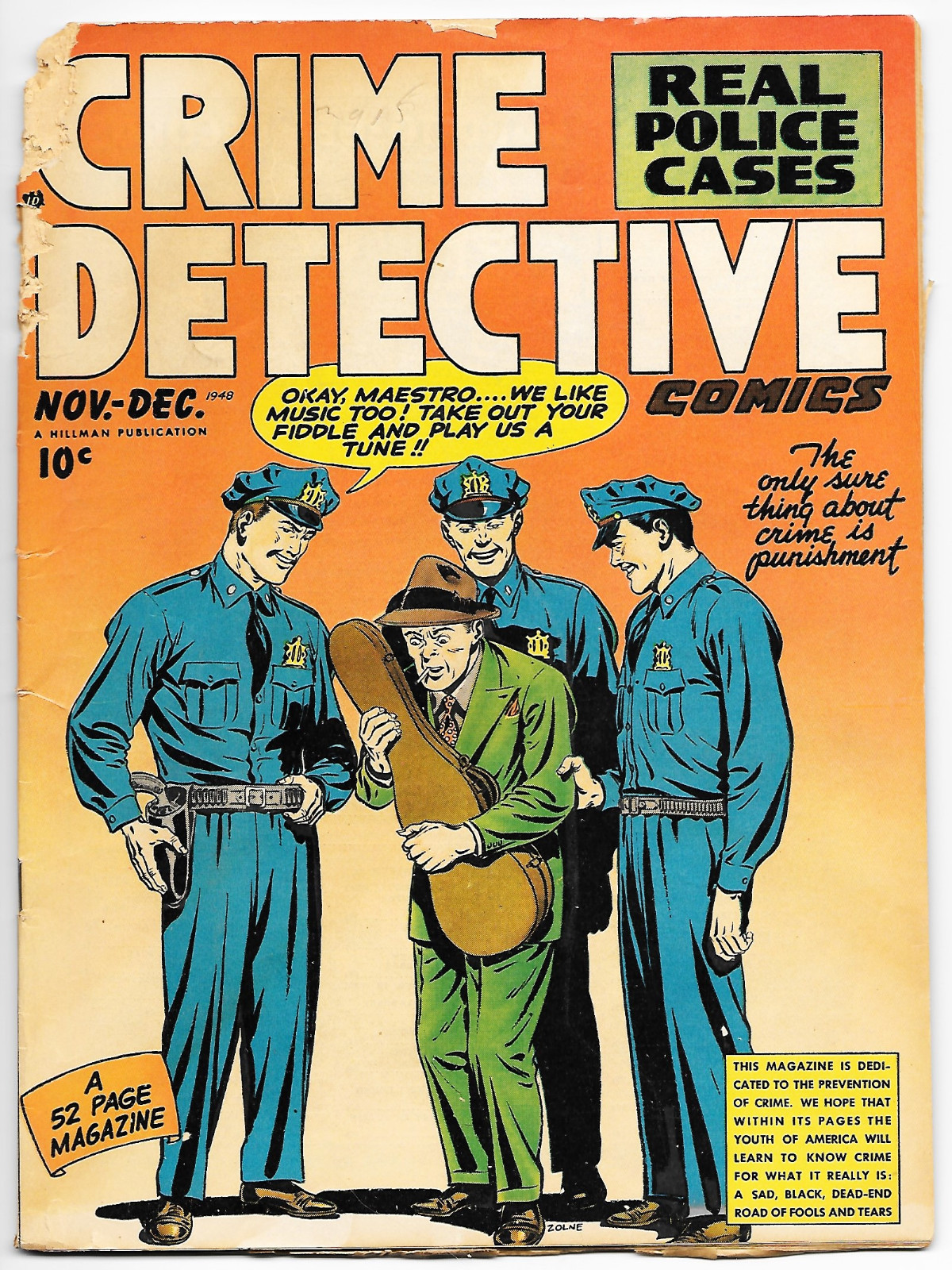 GOLDEN AGE LOT: Crime Does Not Pay #64 (1948) + Crime Detective Comics #5 (1948)