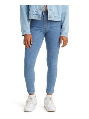 

Женские синие суперскинни с карманами и молнией LEVIS W29\L30, Синий, 227910152