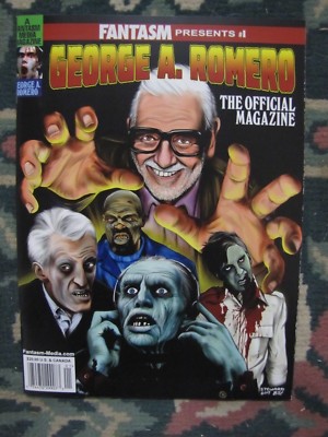 FANTASM PRESENTS #1 GEORGE A. ROMERO THE OFFICIAL MAGAZINE  -Brand new out print