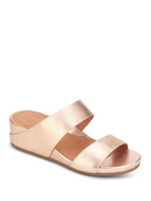 GENTLE SOULS KENNETH COLE Женские золотые босоножки на танкетке Gisele 6 М