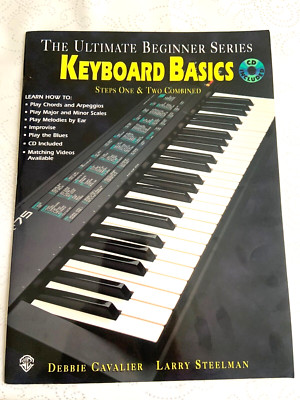 Ultimate Beginner Keyboard Basics: Steps One  Two (NO CD)  New !