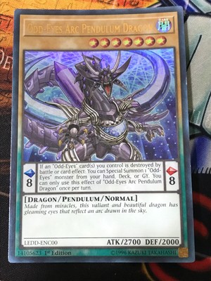 Toys Hobbies Odd Eyes Arc Pendulum Dragon Ultra Rare Ledd Enc00 Mint Nm Yugioh Mksdabrowka Pl