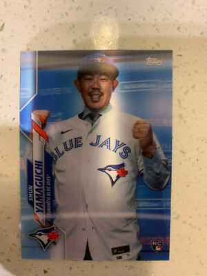 SHUN YAMAGUCHI 2020 Topps 3D On Demand Base Card - #449 Blue Jays