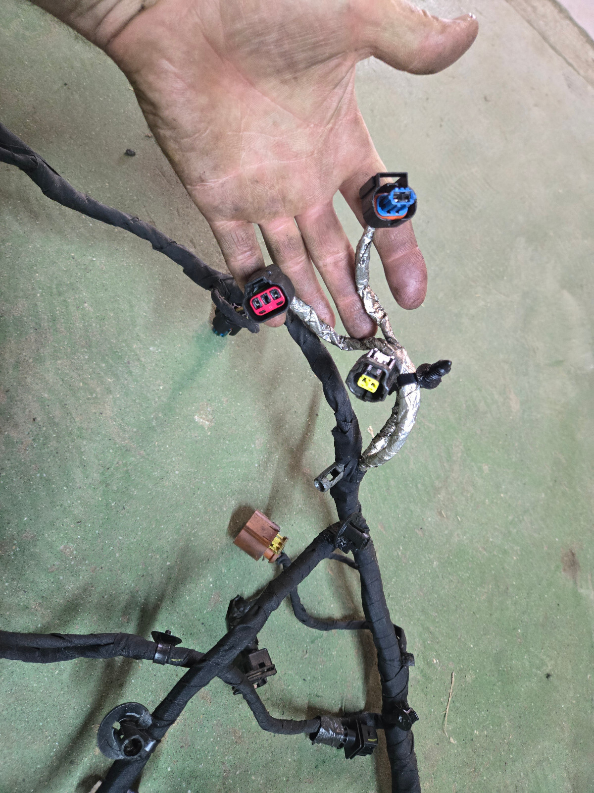 6.7 Powerstroke Turbo Diesel 6.7L A350 Engine Harness FC3T-12B637-AK - Picture 7 of 12