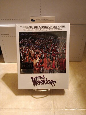 The Warriors 4K Limited Edition UHD Blu-ray 1979 Arrow Store Exclusive Slip Box