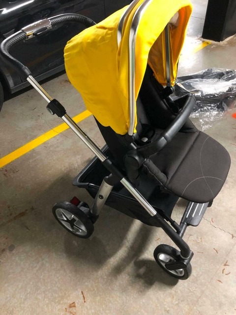 silver cross pioneer yellow