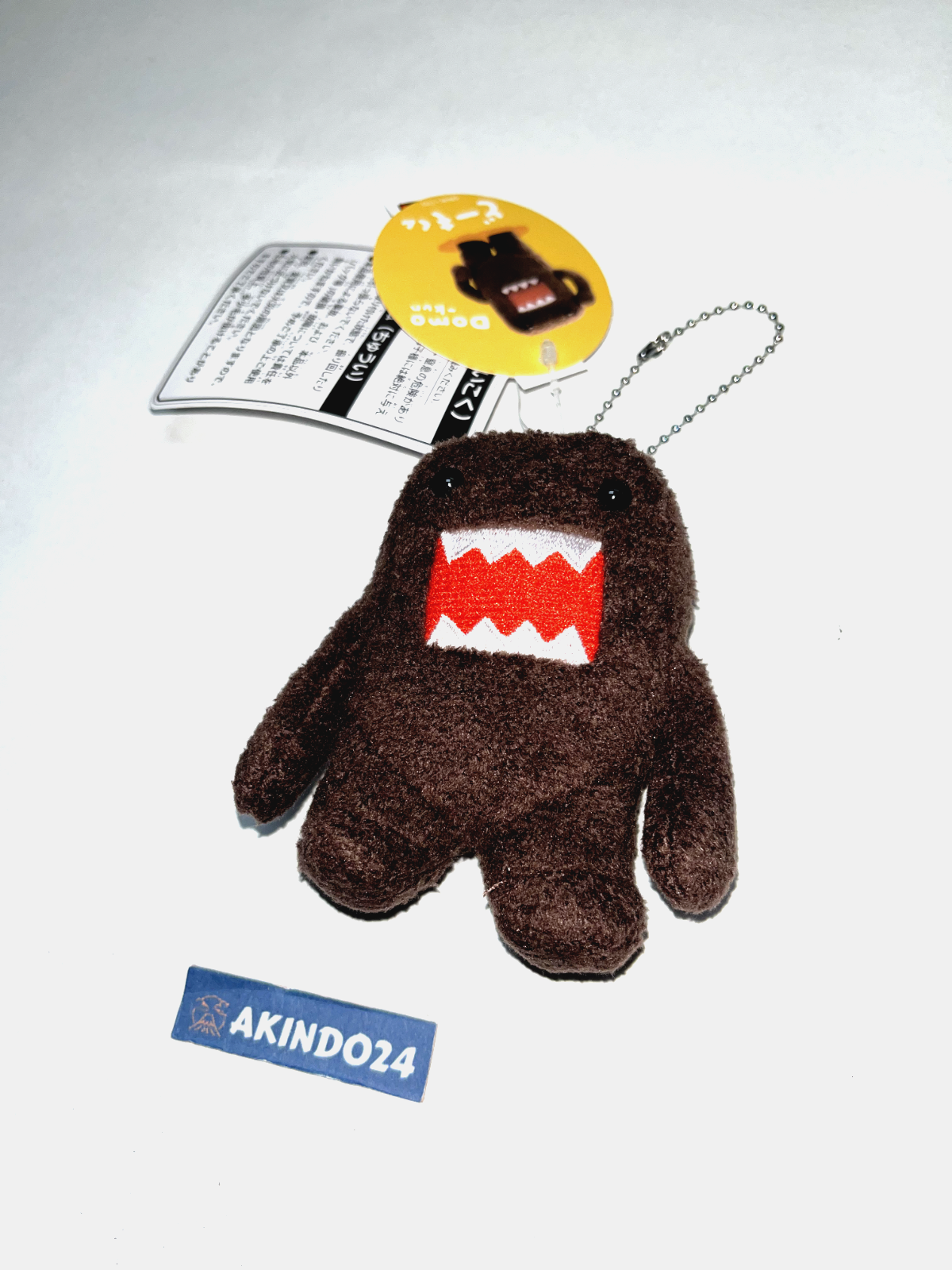 Domo-Kun Plush Doll Ball Chain Key chain Key hob Mascot NHK