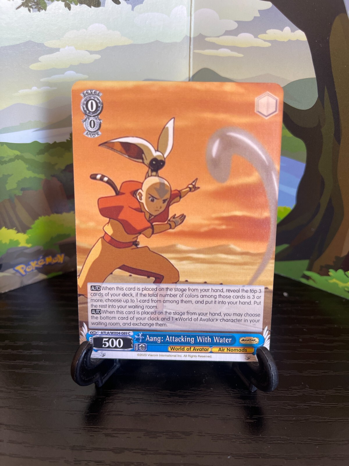Aang: Attacking With Water WX04-089 C - Weiss Schwarz
