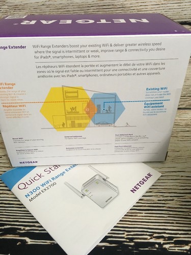 Netgear N300 Wifi Range Extender (EX2700) Wifi Booster
