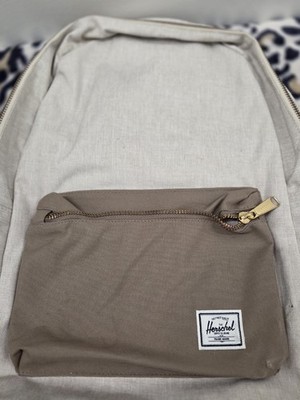 Two Tone Khaki Brown Herschel Backpack (Used)