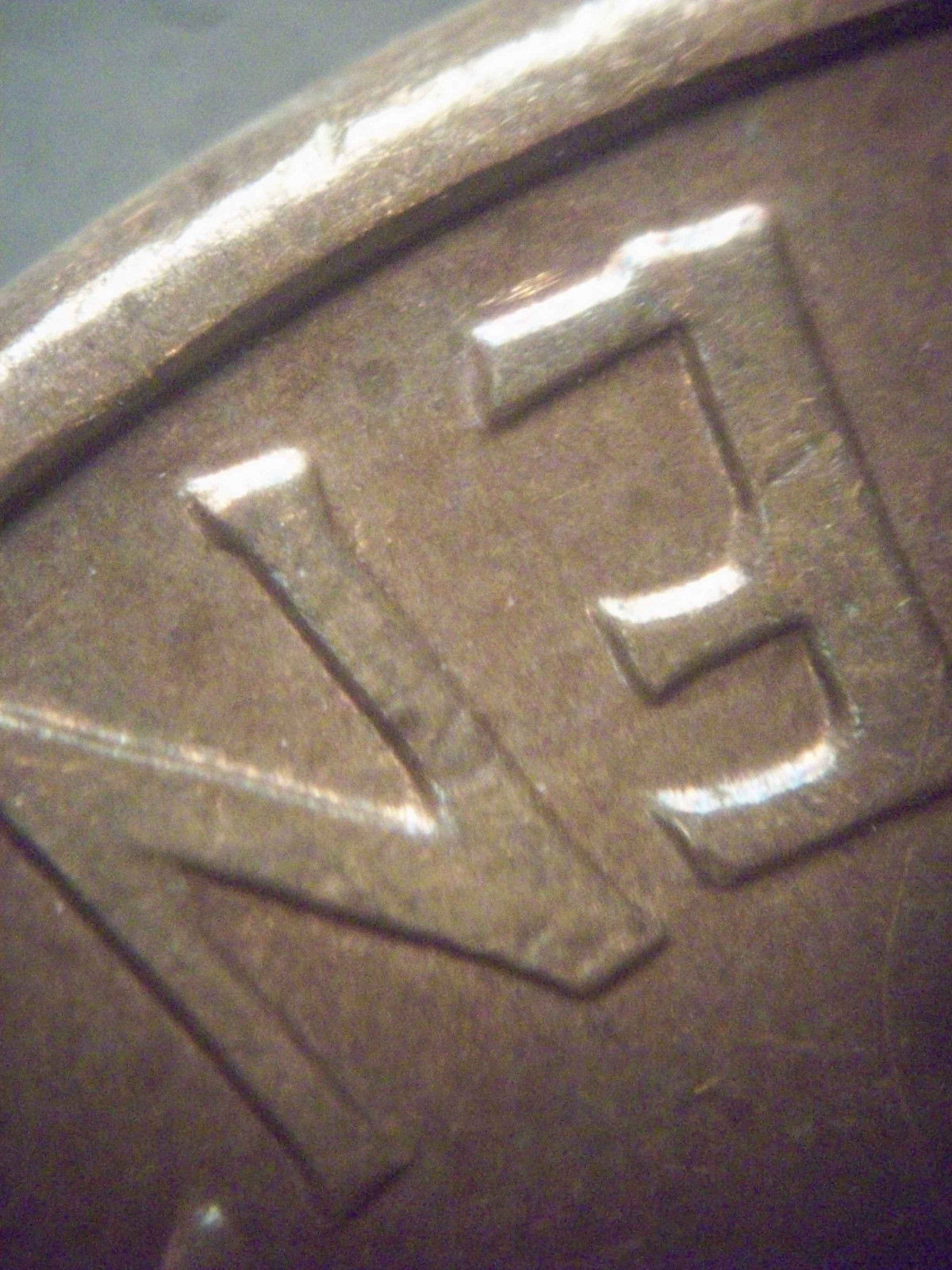 1993 P die trail error  New Discovery Lincoln error coin