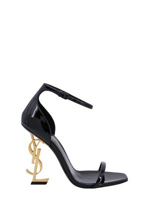 Pre-owned Saint Laurent Opyum Sandals In Black