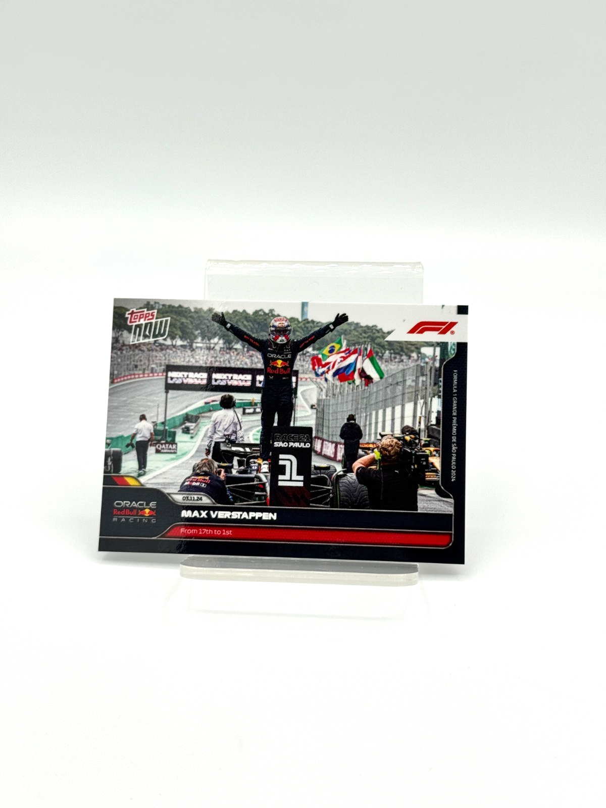 Max Verstappen 2024 Topps NOW Formula 1 Red Bull F1 #69