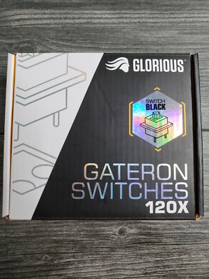 Glorious Gateron Mechanical Keyboard Switches -  (120 count)