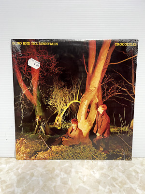 Echo and the Bunnymen Crocodiles LP 80's Reissue Still SEALED w cut out