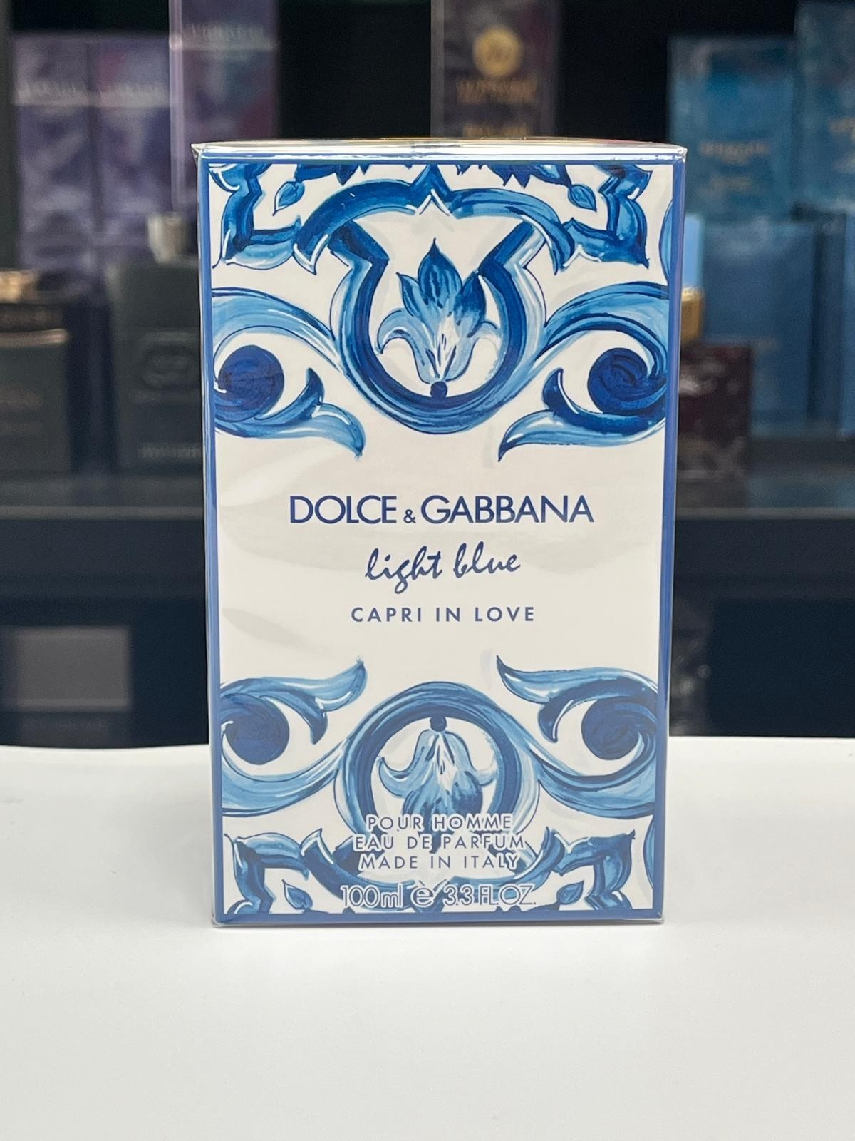 香水(ユニセックス) D & G Light Blue Capri in Love 100ml Amazon.com: Dolce&Gabbana New Light Blue, Capri in Love, Eau