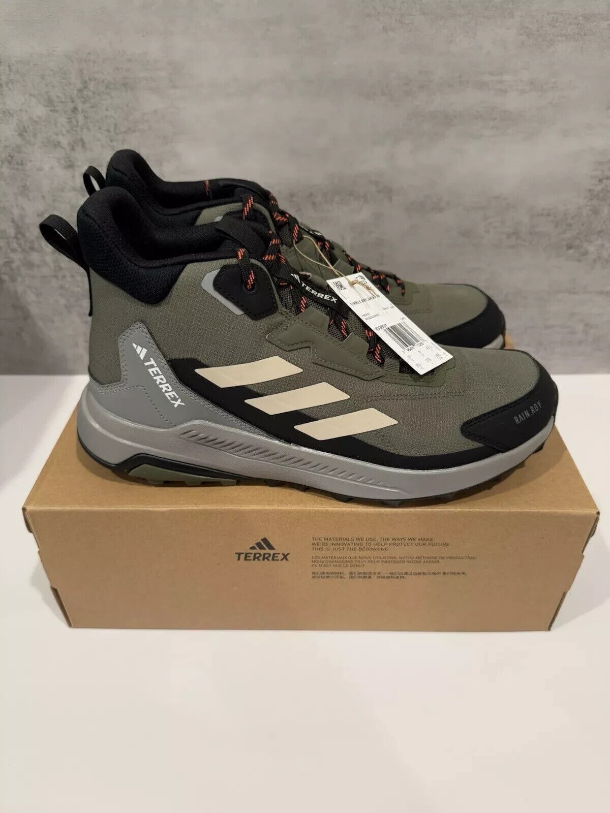 adidas Terrex Anylander Mid Rain Rdy Hiking Shoes ID0897