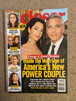 NEW Magazine: Closer Weekly: YOU CHOOSE: tabloid celebrity gossip entertianment