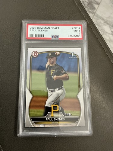 シングルカード Topps - PSA 10 Bowman Paul Skenes My 1st Bowman PSA 10 PAUL SKENES 1st 2023 Bowman Draft Paper PIRATES