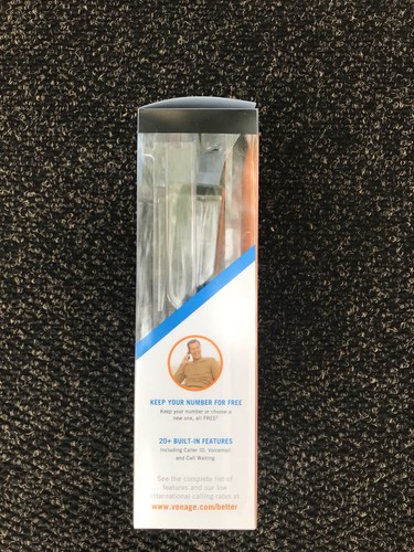 VONAGE Box | HT802 - VD Telephone Adapter | Reliable Home Phone Service w/ App