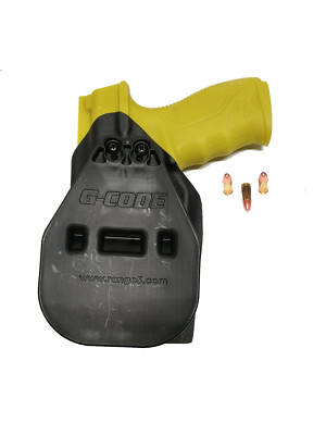 Aggressive Concealment OWB Kydex Paddle Holster fits Stoeger STR9SC Sub-compact