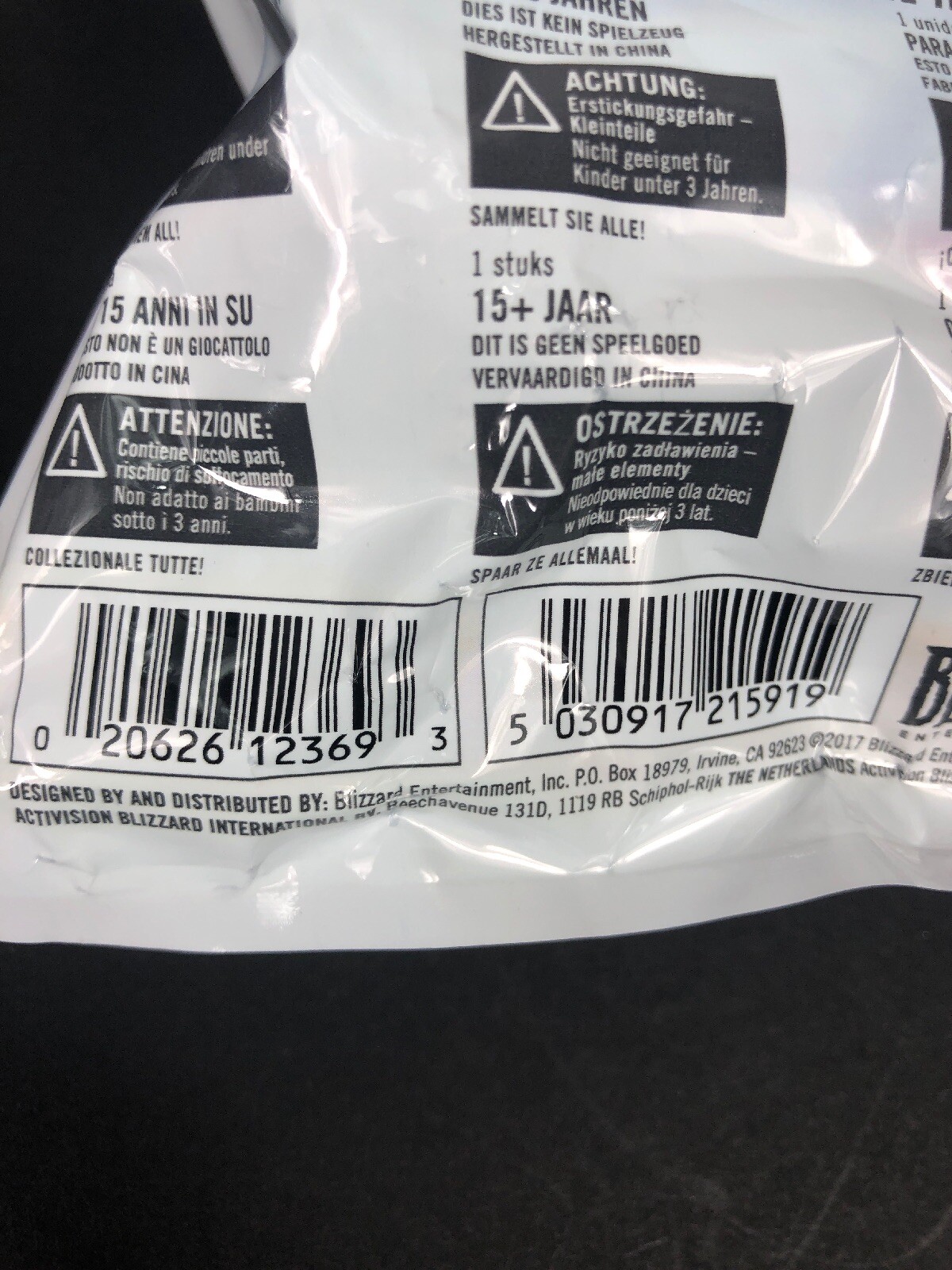 Blizzard Overwatch Backpack Hangers Mystery Pack - Lot of 2